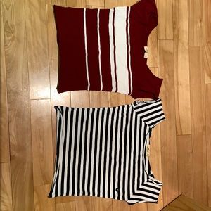 Two hollister short sleeve shirts